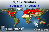 Locations of visitors to this page